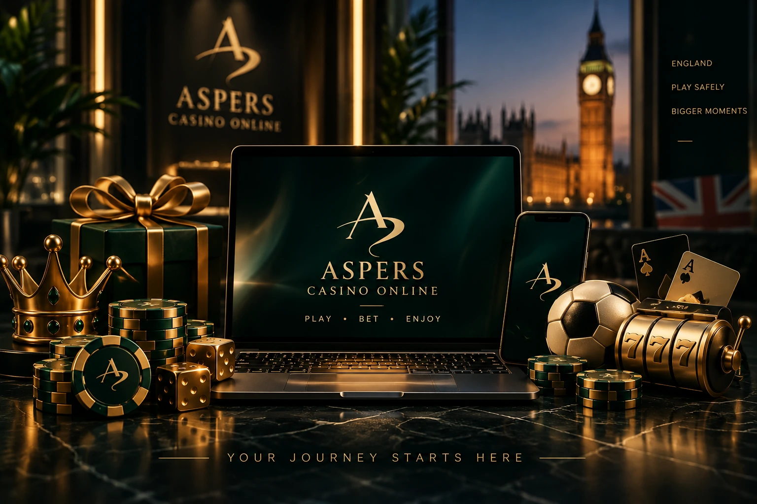 Aspers Casino Online account, sport, promotions, mobile access, security and support